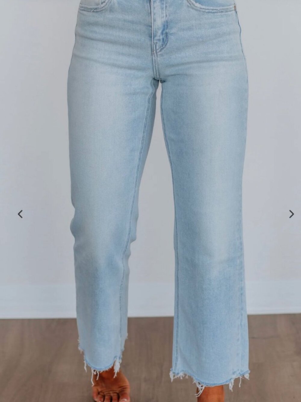 NWT Vervet Aileeah High Rise Slim Wide Leg Jeans - Size 27